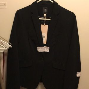 Black suit jacket